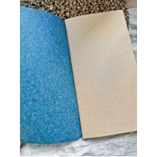 Блокнот формата мидори, цвет королевский синий, страницы крафт