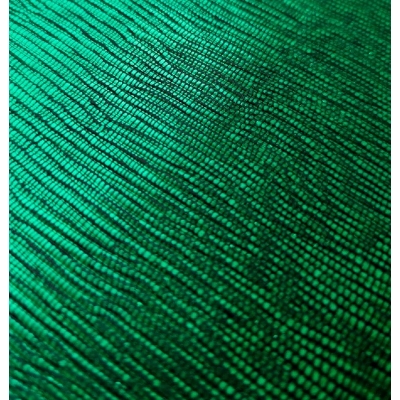 Кожзам на тканевой основе зеленый с тиснением лоза 33х70 см