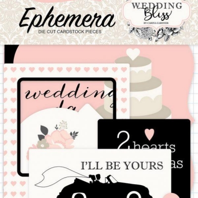 Набор бумажных высечек “Wedding Bliss” от Echo Park