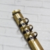 Кольцевой механизм а5 (22 см)на 6 колец, диаметр 2 см, бронза (крепления в комплекте)