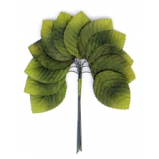 Декоративный букетик листья (темно-зеленый)