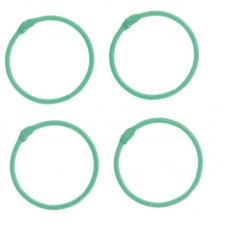 Кольца для творчества "Светло-зелёное" набор 4 шт d=4,5 см