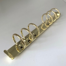 Кольцевой механизм 17 см (а6), диаметр 2,5 см, золото (крепления в комплекте)