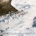 Надпись из серебряного акрила Наша доченька, 7,5х2,8 см