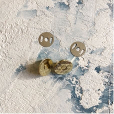 Магнитная кнопка, 14 мм, золото