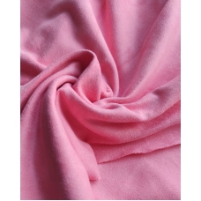Замша двухсторонняя "Розовый риф", 50x140 см