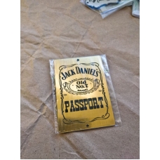 Табличка "Jack Daniel's" золотая, 6х8 см