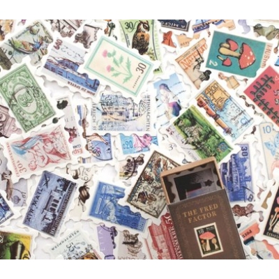Коллекция тематических картинок, Почтовые марки, 100 картинок