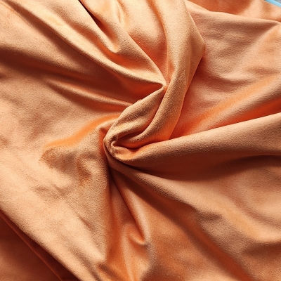 Замша двухсторонняя "Оранжевый" - 103, 25х70 см