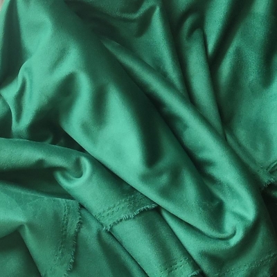 Замша двухсторонняя "Зеленый" - 4, 25х70 см