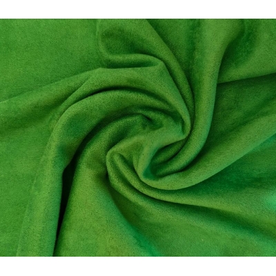 Замша двухсторонняя "Весенняя зелень", 25х70 см